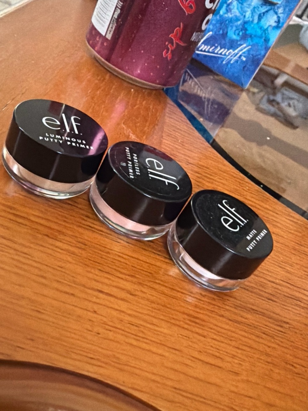 e.l.f. Luminous & Matte Putty Primers Trio - Light Pink